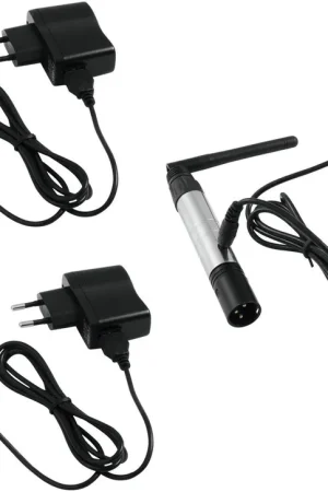 Super Prix EUROLITE Set QuickDMX 1x émetteur + 2x récepteur