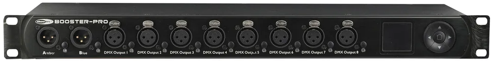 Promotion Saisonnière SHOWTEC Booster Pro 2-8 DMX / RDM booster - XLR 3 broches
