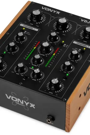 Table de mixage rotative DJ 2 canaux Vonyx VDJ250 Certifié