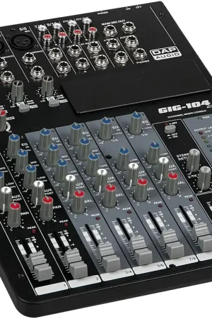 Mélangeur analogique 10 canaux DAP-Audio GIG-104C Expédition Rapide