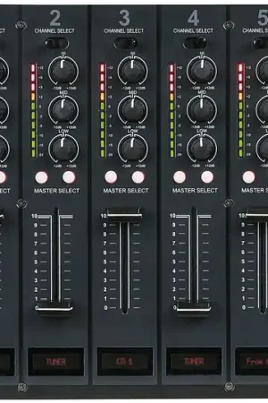 Pas Cher DAP-Audio IMIX-7.2 USB 7 canaux 6U mélangeur d'installation USB - 2 zones