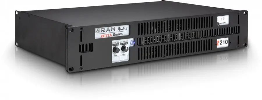 Ram Audio Zetta 210 Amplificateur Sono 2 x 500 W 2 Ohms Vente Directe