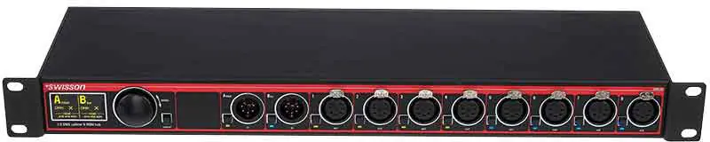 Dernière Chance Swisson XPD-28-5R (rack), répartiteur RDM-DMX