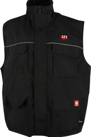 LTT gilet Homme Noir L Prix Réduit