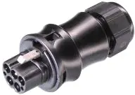 Remise Wieland Steckverbinder Stecker 5p,D=6-10m RST20I5S S1 ZR1V SW