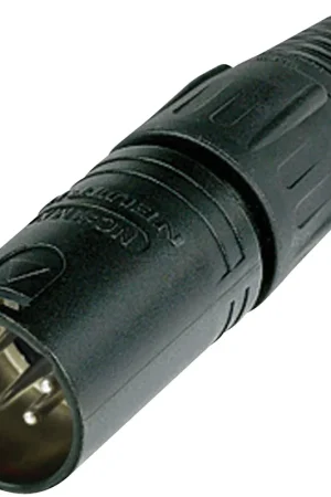 Connecteur NEUTRIK XLR 4P - mâle Contacts argentés - boîtier noir Produit De Marque