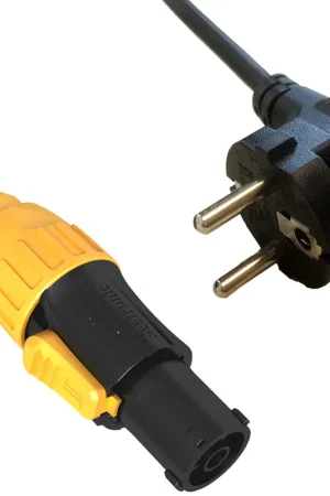 ADJ MPC IP65 Locking Power - CEE 7/7 5m Nouveauté