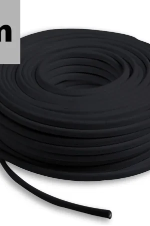 ISOLED Câble enrobé de PUR, noir, 5x0,5mm² H05BQ-F, marchandise au mètre Meilleure Vente