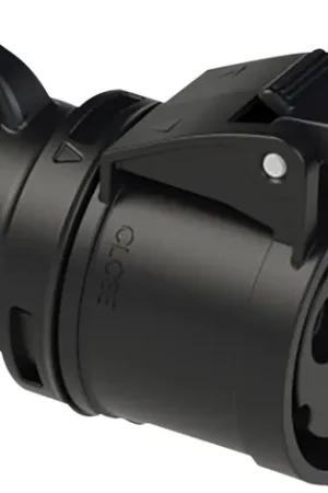 PCE CEE 32 A/240 V 3-P Prise femelle noire - Série SHARK Authentique