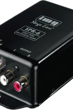 IMG STAGELINE SPR-6 Préamplificateur RIAA stéréo Prix Choc