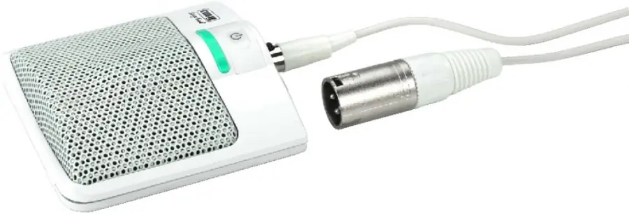 MONACOR ECM-306B/WS Microphone de surface Affaire À Saisir