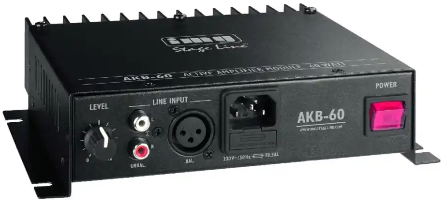 Livraison Gratuite MONACOR AKB-60 Module haut-parleur actif, 60 W, 45 W sous 4 O