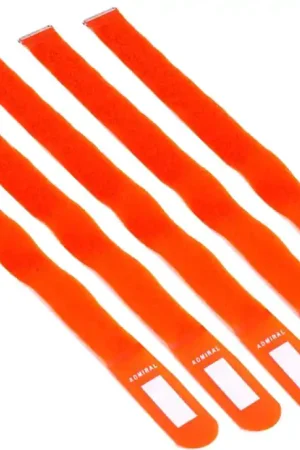 Paiement Sécurisé Admiral Cable wrap 55cm orange 5 pieces