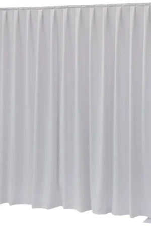 Vente Flash WENTEX P&D Rideau MGS 175 g/m² Blanc - 330 x 400 cm (L x H) - plissé