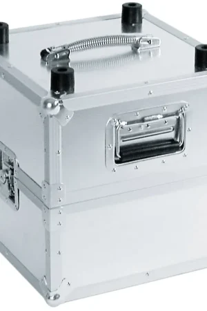 Pas Cher ROADINGER Boite à disques Pro ALU 50/50, 100LPs