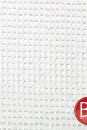Petit Prix Adam Hall Accessories 0156 X 36 W - Gaze Type 201 3x6 m confectionnée avec œillets blanche