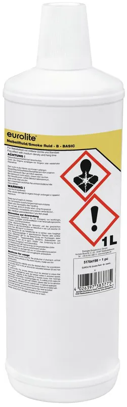 EUROLITE Liquide à fumée -B- Basic, 1l Populaire