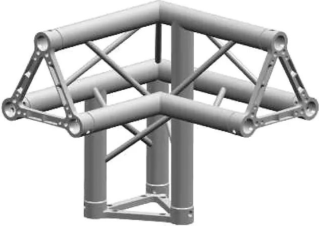 LITEC TX25 3-way corner, right, C32, vertex up Meilleure Vente