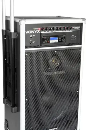Prix Réduit Vonyx ST180 Système de sonorisation portable 12'' 450W -B-Stock-