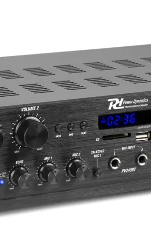 Promotion Saisonnière Power Dynamics PV240BT Système d'amplification audio à 4 zones 400W -B-Stock-