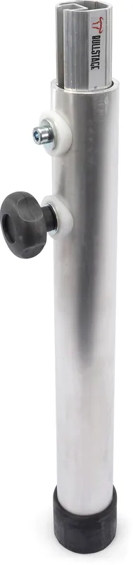 Remise Pied télescopique rond Bullstage 60 mm - hauteur 60 à 90 cm
