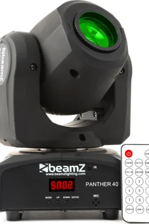 Dernier Modèle beamZ Panther 40 LED Spot -B-Stock-