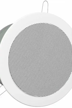 Authentique Haut-parleur de plafond Pöschel WDR-130-F-EN-10 PA