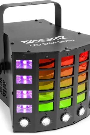 Petit Prix beamZ Gobo Derby avec UV et stroboscope