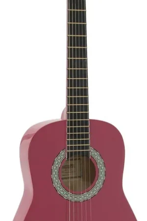 DIMAVERY AC-303 Guitare Classique 1/2, rose Offre Spéciale