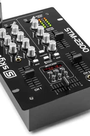 Top Vente Skytec STM-2300 Console de mixage 2 canaux USB/MP3