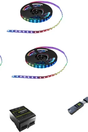 Bon Marché EUROLITE Set Pixel Strip RGB avec Madrix Start