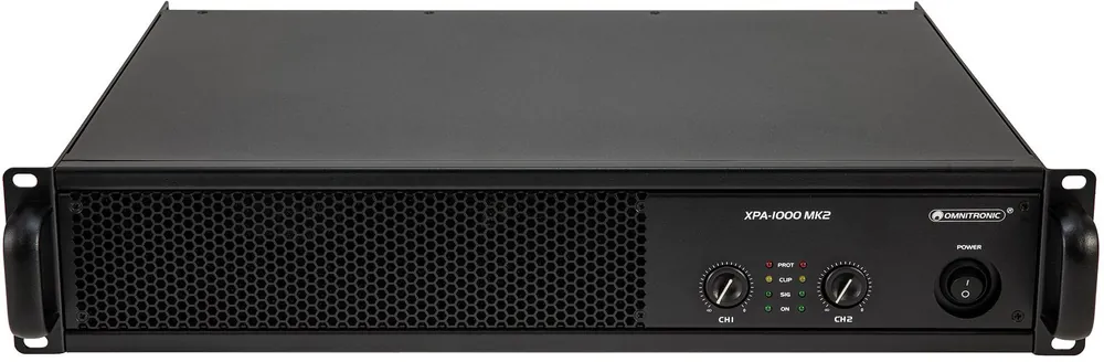 Meilleur Prix OMNITRONIC XPA-1000 MK2 Amplificateur