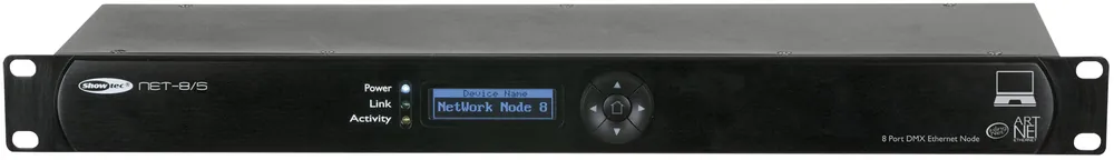 Livraison Express SHOWTEC NET-8/5 Nœud Art-Net/Kling-Net à 8 canaux - XLR 5 broches