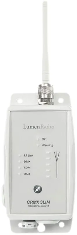 Émetteur DMX LUMENRADIO CRMX Slim TX IP65 avec DALI/DSI Usine Directe