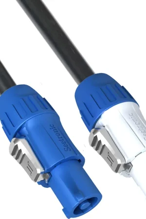 Liaison électrique verrouillable ADJ PLC 10m Haute Qualité