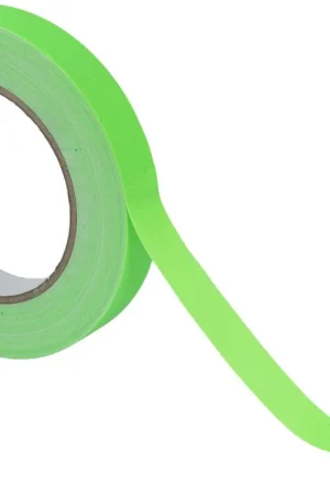 ACCESSOIRES Ruban adhésif Gaffa 19mm x 25m vert fluo actif UV Usine Directe