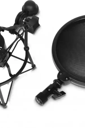 Satisfait Ou Remboursé Adam Hall Stands DSM 400 - Suspension microphone avec filtre anti-pop