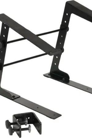 Retour Gratuit Adam Hall Stands SLT 001 - Support pour Ordinateur Portable avec Pince