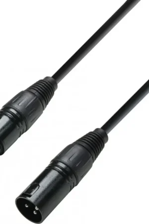 Adam Hall Cables 3 STAR DMF 0600 - Câble DMX XLR mâle vers XLR femelle 6 m Expédition Rapide
