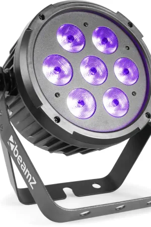 beamZ BT280 LED Flat Par 7x10W 6-in-1 RGBAW-UV -B-Stock- Produit De Marque