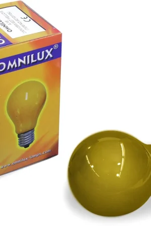 OMNILUX A19 230V/25W E27 jaune Populaire