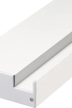 Super Prix SLV GLENOS® support mural, pour profil, embouts inclus, blanc, 1m