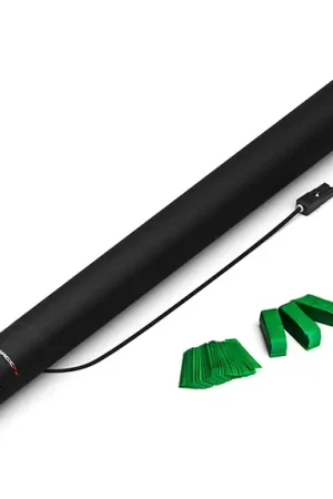 Bon Marché Magic FX Electric Confetti Cannon PRO 80cm - Vert foncé