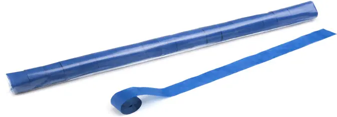 Bon Marché Streamer Magic FX 10m x 2,5cm - Bleu foncé