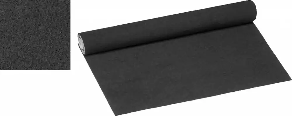Offre Limitée MONACOR CC-140V/SW Tissus velours non tissé auto-collant, 1 m2