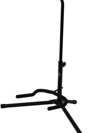 Dernier Modèle DIMAVERY Guitar Stand noir, ECO
