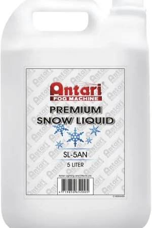 Acheter En Ligne ANTARI Snow Liquid SL-5AN 5 litres - qualité supérieure