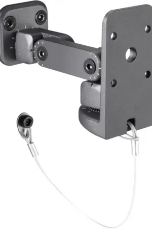 Adam Hall Stands SUWMB 10 B - Support Mural Universel pour Enceinte jusqu'à 10kg noir Dernier Modèle
