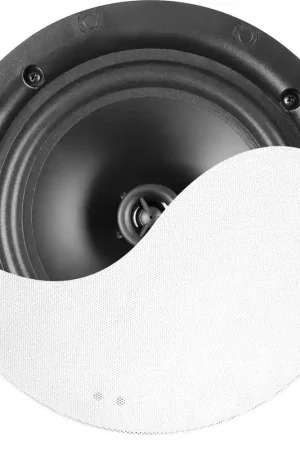Commander Vite Power Dynamics NCSS8 Haut-parleur de plafond à profil bas 2 voies 8" blanc