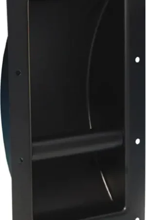 Adam Hall Hardware 3400 - Poignée Encastrable acier noir Nouvelle Collection